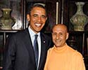 Radhanath Swami Barack Obama