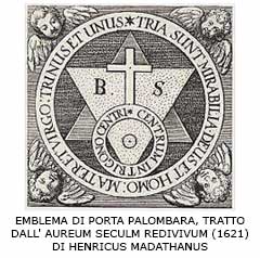 EMBLEMA DI PORTA PALOMBARA, TRATTO