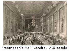 Freemason's Hall, Londra,  XIX secolo