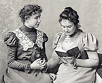 Helen Keller e Johanna “Anne” Mansfield Sullivan Macy