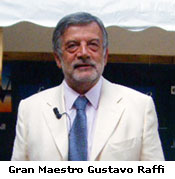 Gustavo Raffi Gran Maestro del Grande Oriente d'Italia
