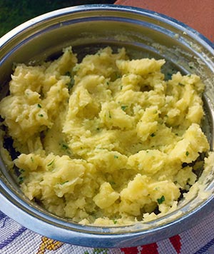 Patate schiacciate ricetta americana mashed potatoes