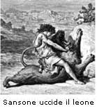 Sansone uccide il leone